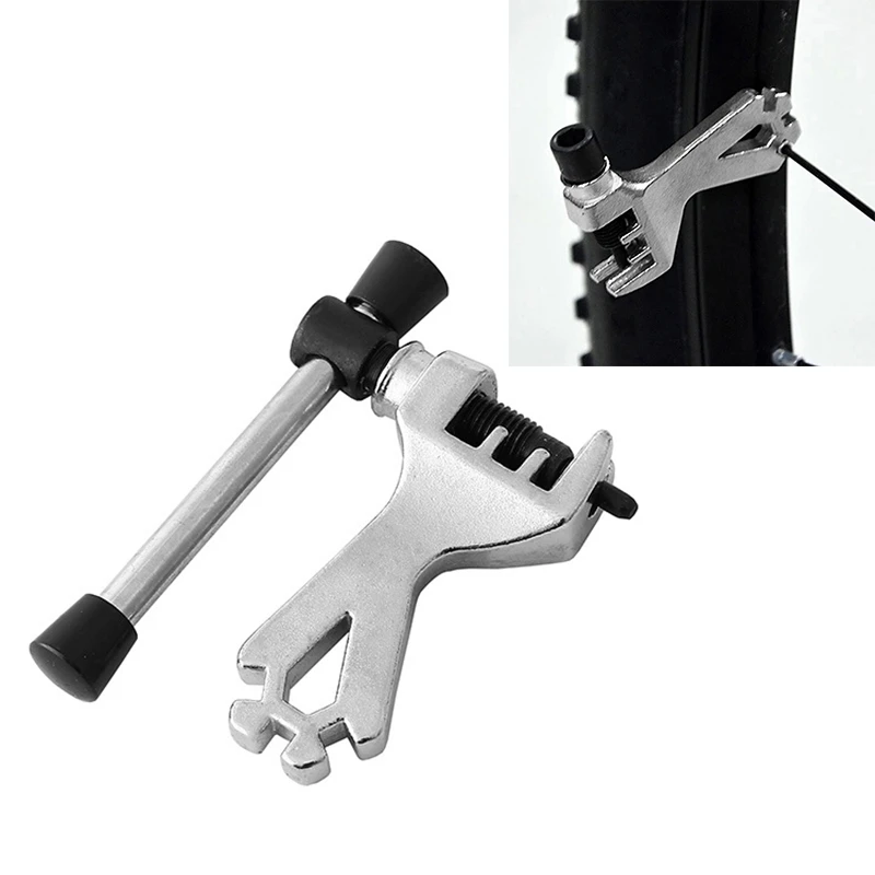 

Bicycle Mountain Bike Cycling Mini Steel Chain Breaker Repair Tool Set Spoke Wrench #8