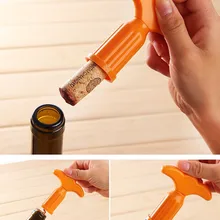 Простая спиральная пластиковая открывалка для бутылок красного вина удобная и быстрая