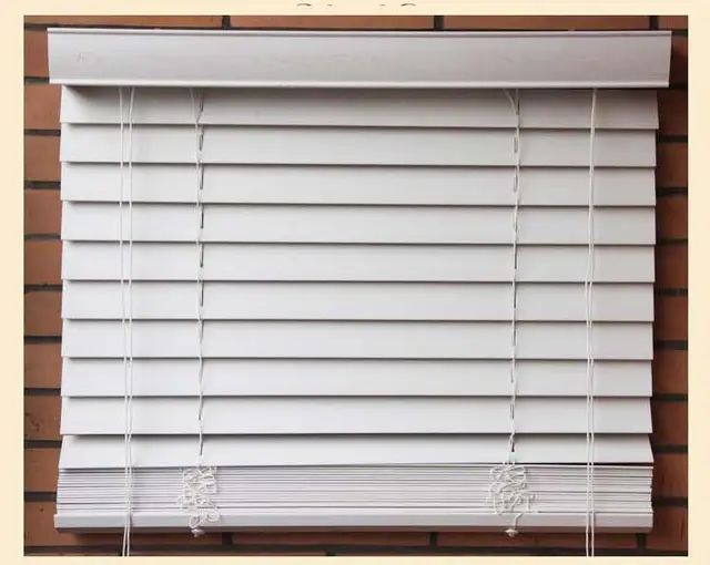 Free Shipping Pvc Wood Wooden Effect Venetian Blinds For Your Free Shipping Pvc Wood Wooden Effect Venetian Blinds For Your Kitchen And Bathroom