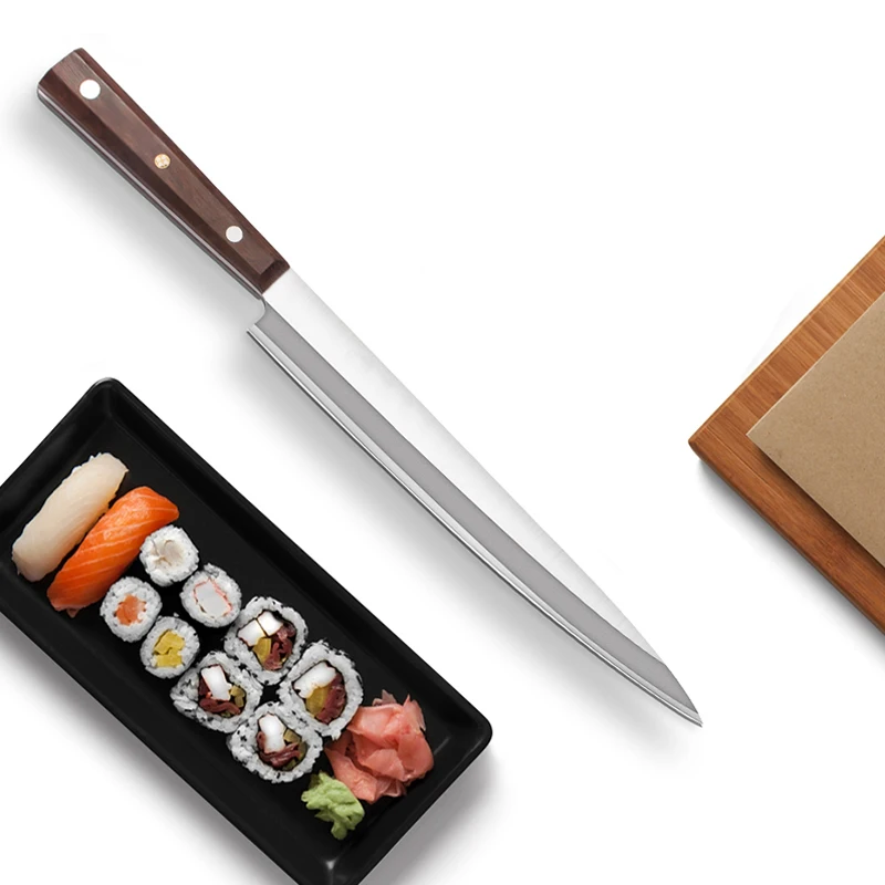 Кухонные ножи нож для сырой рыбы японский Santoku Sashimi Filleting Chef нарезки мяса фрукты