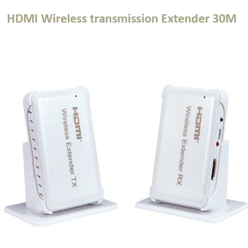 

New Wireless HDMI Extender transmission up to 30M Support HDMI 1.4 HDCP 1.4 3D 1080P Compatible with HDMI devices HDTV
