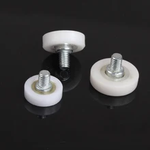 free shipping furniture caster Positioning pulley sheave nylon pulley cupboard drawer filing cabinets pulley sliding door wheel