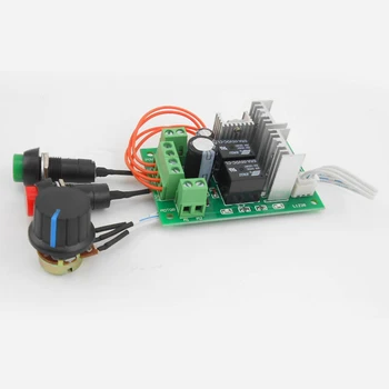 Regolatore di velocità PWM 6V/12V/24V 10A per motori DC con auto-reset e controllo avanzamento/retromarcia per attuatori lineari