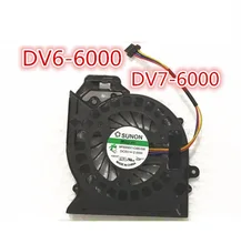 SSEA OEM Nova Fan CPU para HP Pavilion DV6 DV6-6000 DV6-6050 DV6-6090 DV6-6100 DV7 DV7-6000 AD6505HX-EEB MF60120V1-C181-S9A