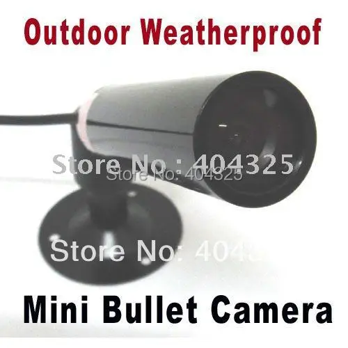 Mini SONY CCD Bullet Video Color Outdoor CCTV Security Camera