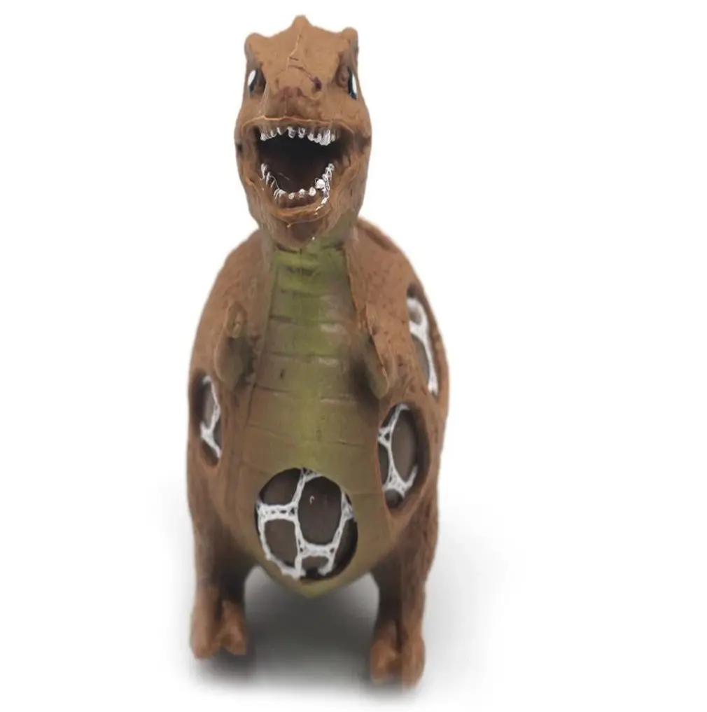 Маленький размер забавная игрушка Виноградный Шар Животное Динозавр антистресс снятие игрушки снятие стресса здоровая игрушка для