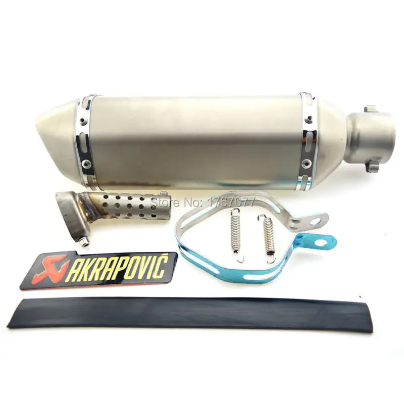 

51 mm Modified Motorcycle Exhaust Pipe Muffler Accessories For CBR CB400 CB600 CBR600 CBR1000 KTM 990 DUKE ER6N ER6R YZF600 TTR