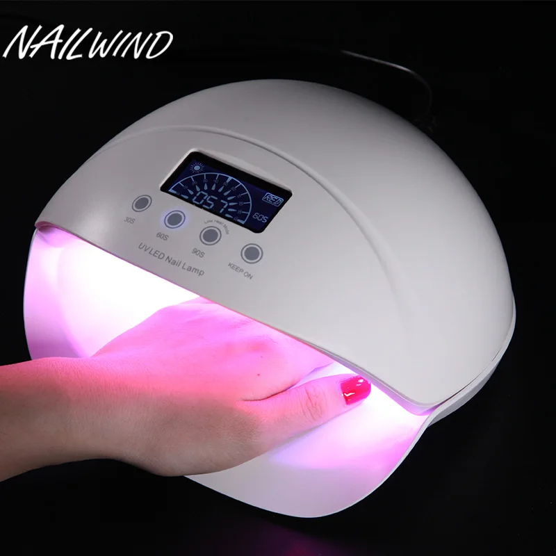 

NAILWIND 50W Drying For Nails Art Tool MJD007 UV LED Curing Light Fast Nail Gel Polish Varnish For Manicure Machine Nail Dryer