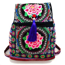 Tribal Vintage Hmong Thai Indian Ethnic Boho hippie ethnic bag, rucksack backpack bag SYS-174