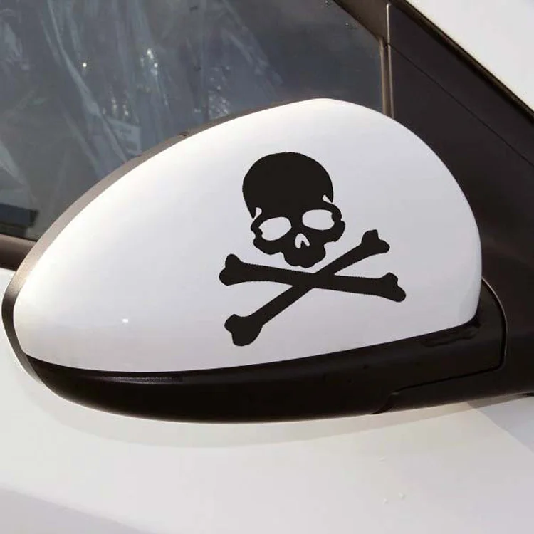 Reflective Skull Car Decals Stickers in Decals & Stickers from