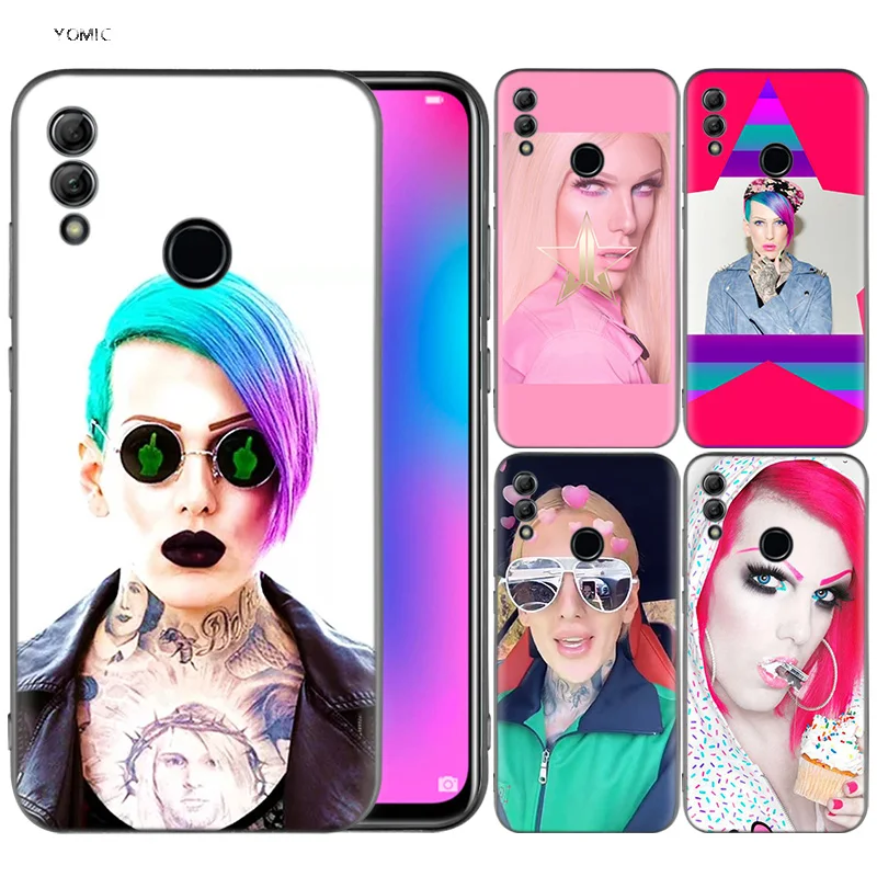 

Silicone Cover Case for Huawei Honor 10 9 Lite 8X 8C 8A Y6 Y7 Y9 7A Pro Prime 7C 2018 2019 V20 Jeffree Star