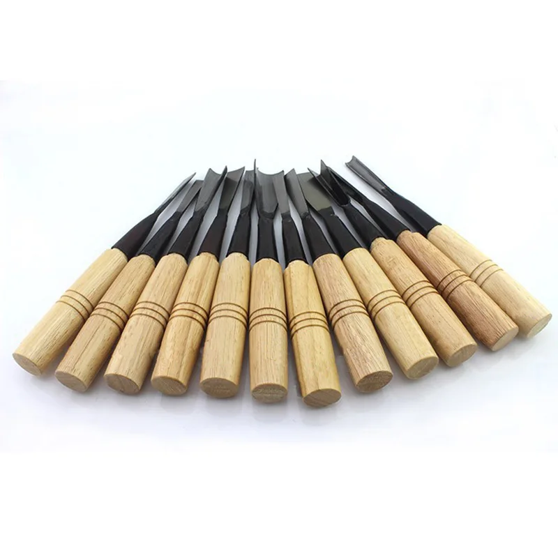 High-Quality-HSS-Carpentry-Tongue-12PCS-Wood-Flat-Chisel-Jumper-Chisel-Woodworking-Boutique-Tools-with