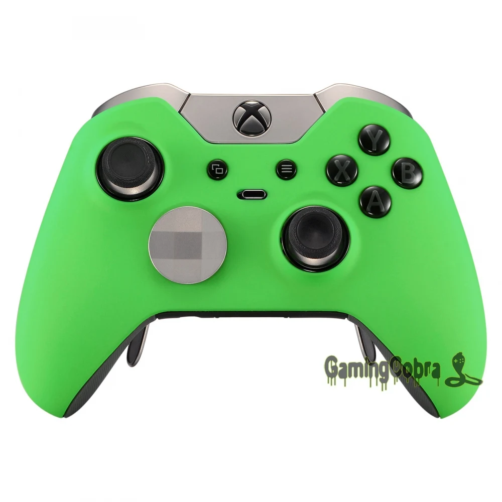 Верхняя крышка передняя Лицевая панель для контроллера Xbox One Elite Soft Touch Green модель