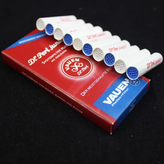 Wholesale lot 10 Pcs / 1 Box Vauen 9mm Smoking Pipe Filters Best