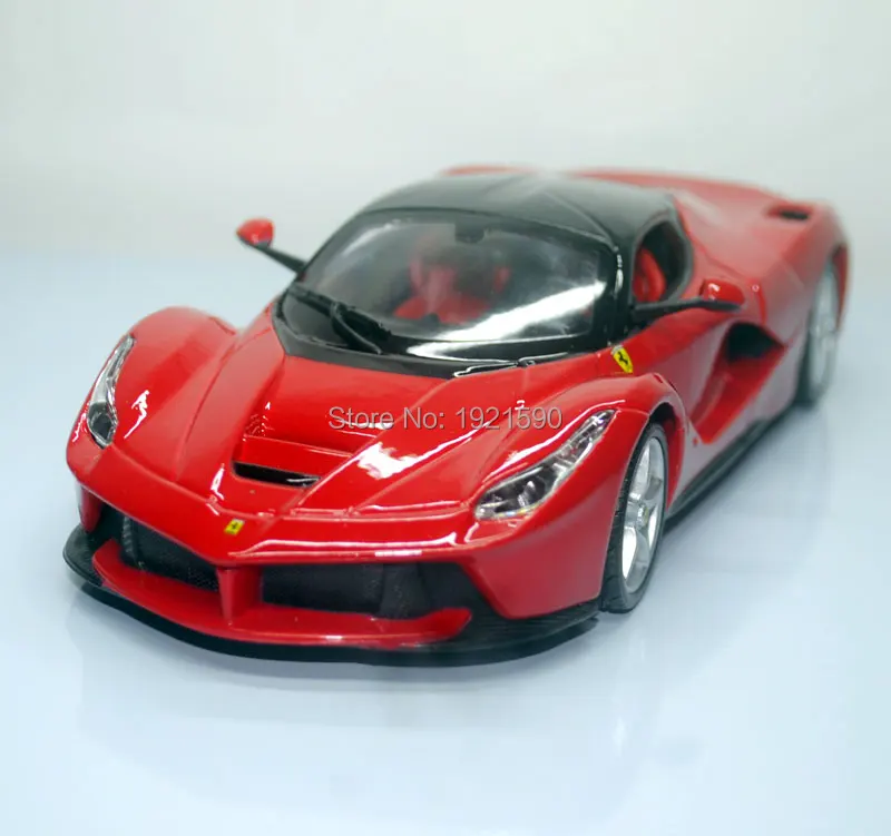  Bburago 1/24 Scale Italy Fe-rr-ari La-fe.r.ra.ri Diecast Metal Car Model Toy New In Box For Collection/Gift/Kids 