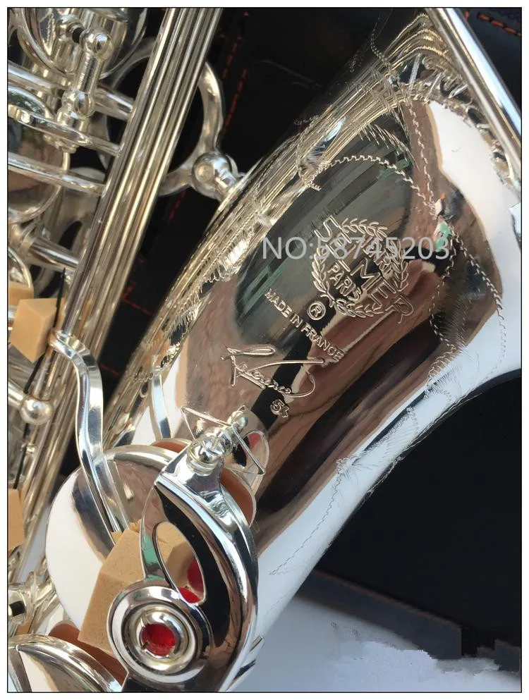 

High quality Selm R54 Alto Saxophone Eb Silver plated Saxophone alto saxophone Musical instrument professional performance