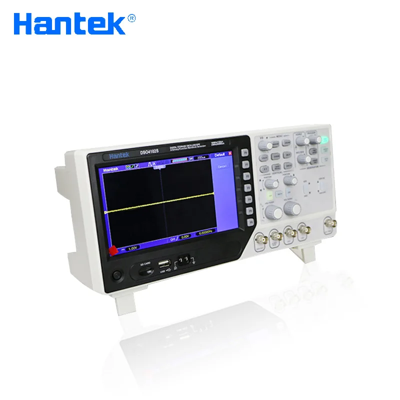 Цифровой мультиметр Hantek DSO4102S Осциллограф USB 100 МГц 2 канала ЖК дисплей портативный