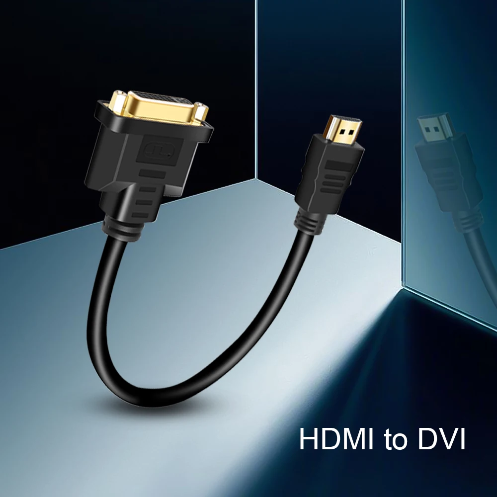 Адаптер Kebidu с HDMI на DVI мама папа конвертер 24 + 5 Поддержка 1080P для HDTV LCD PC плазменный