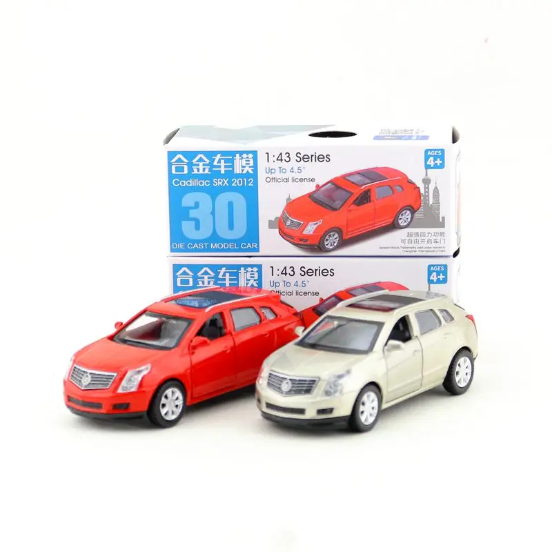 

1:43 Scale/Diecast Toy Model/2012 Cadillac SRX SUV/Super Sport Racing Car/Educational Collection/Pull Back/Gift For Children