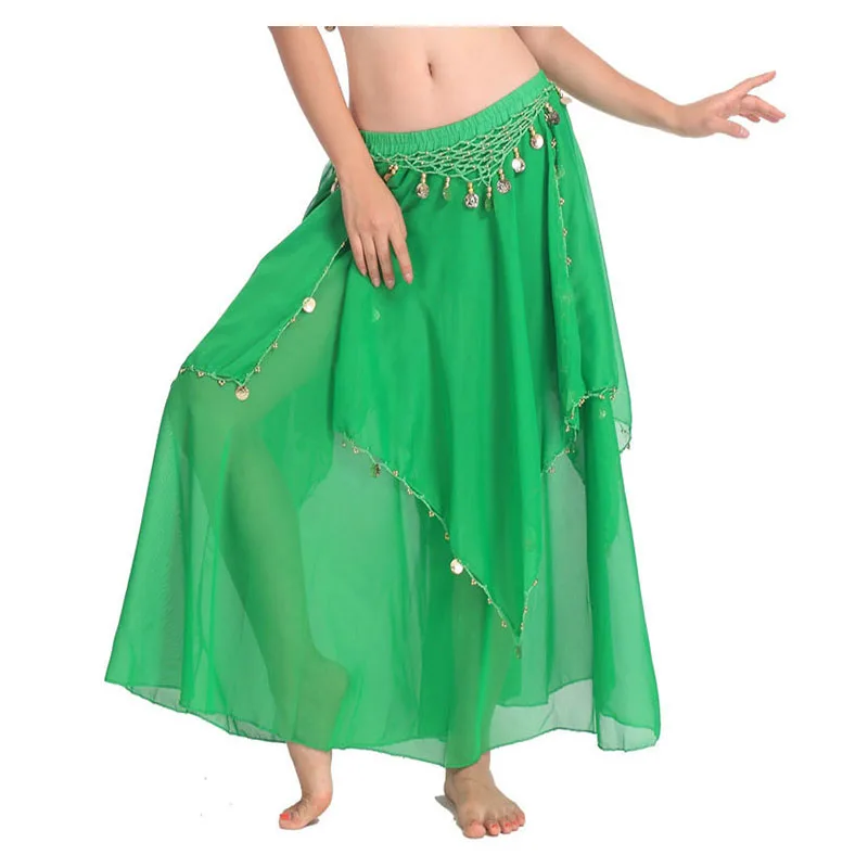 2016 Women Belly Dancing Costume Skirts New Cheap Chiffon Belly Dance