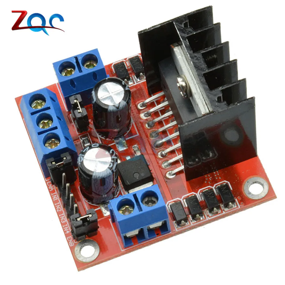 Jual Stepper Motor Drive Controller Papan Modul L298N Dual H Bridge DC MOTOR DRIVER MODUL UNTUK ARDUINO Dual Channel