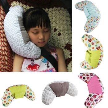 

Children's Car Seat Neck Belt Pillow Shoulder Strap Safety Pad Head Soft Support Hot New Car Use Pillow Durable Comfortable