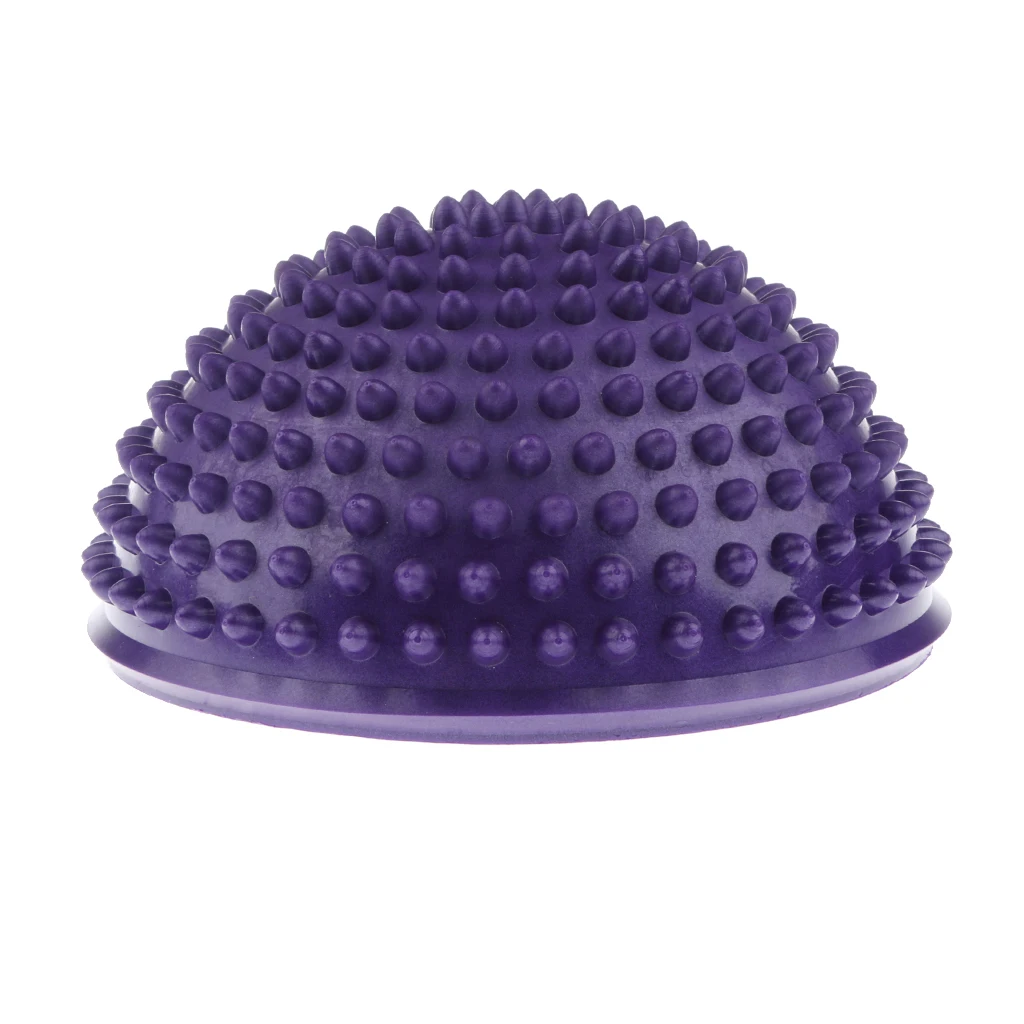 1 Piece PVC Hedgehog Styled Domed Stability Balance Pod Exercise Fitness Core Balance Disc for Kids Adult Novelty Outdoor Toys