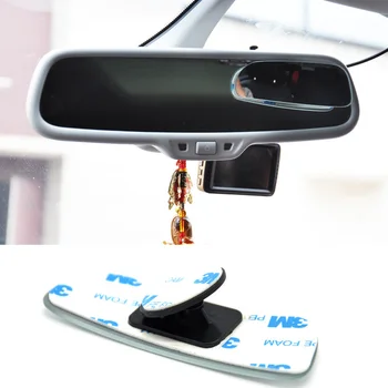 

Dewtreetali 2pcs Car Rear View Mirror 360 Degree Wide Angle Convex Blind Spot Mirror Parking Auto Motorcycle Adjustable Mirror