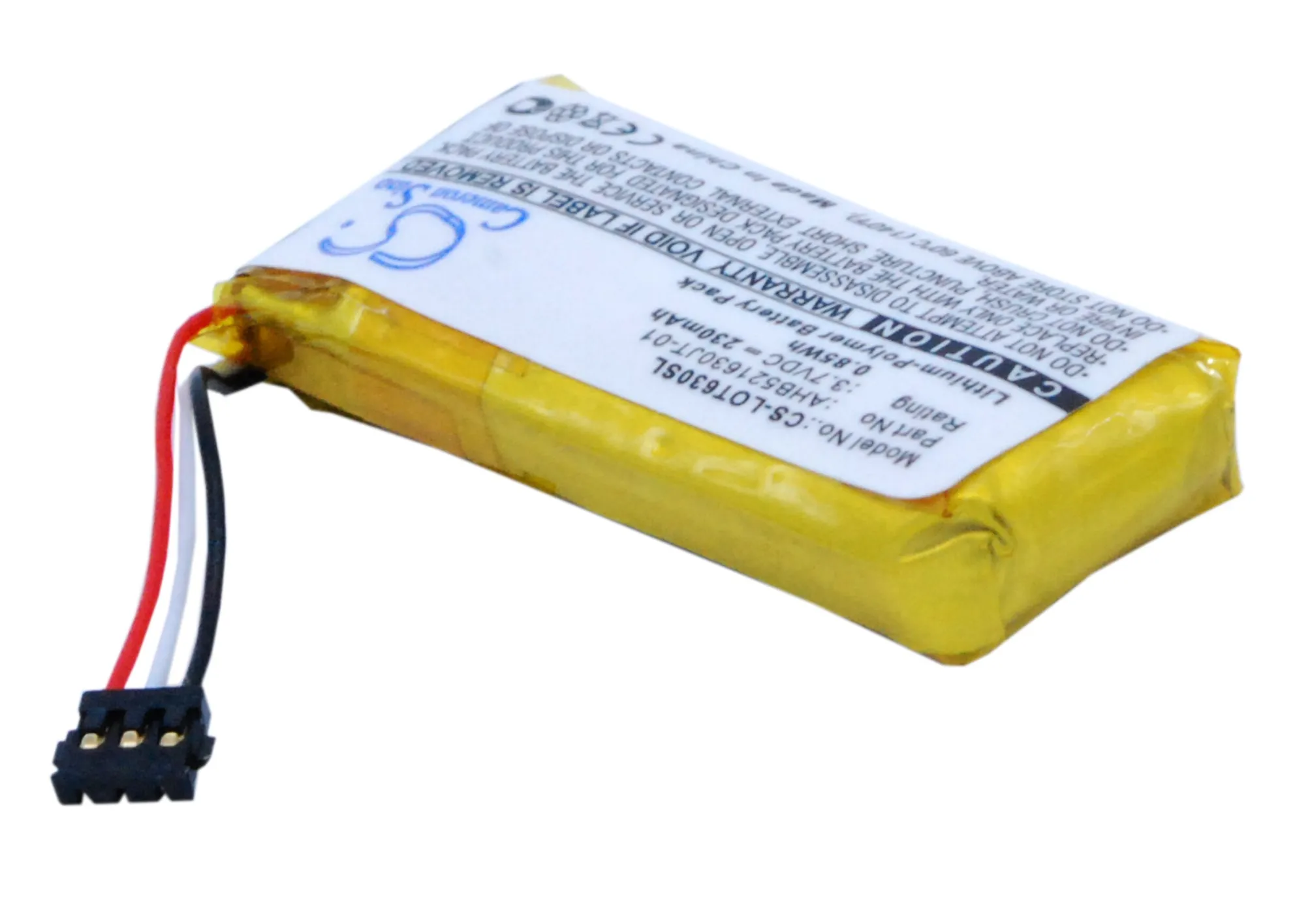 Cameron Sino аккумулятор 230 мАч 1311 533 000069 000071 AHB521630PJT 01 для Logitech H600 N R0044 ультратонкая