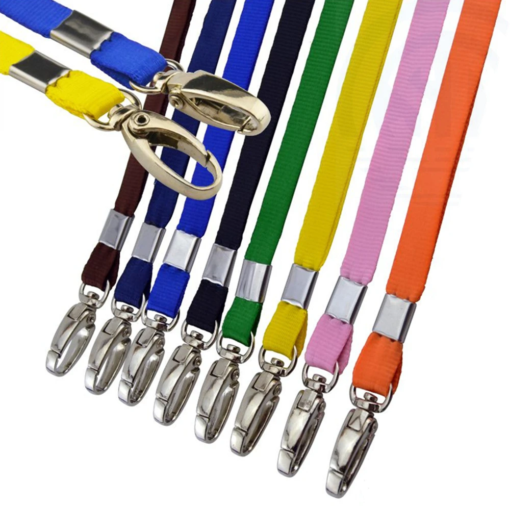 

Metal Lobster Claw Clip Neck Strap Lanyard Safety Badge Holder Card ID Holders Strap Card Holder Badge Holder Random