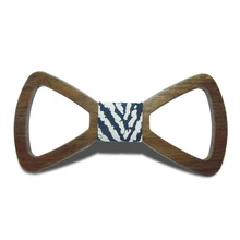 Mantieqingway Мода г. бренд из дерева ручной работы с бантом тонкие Gravatas Галстуки для Для мужчин полые геометрические деревянный Свадебный галстук-бабочку