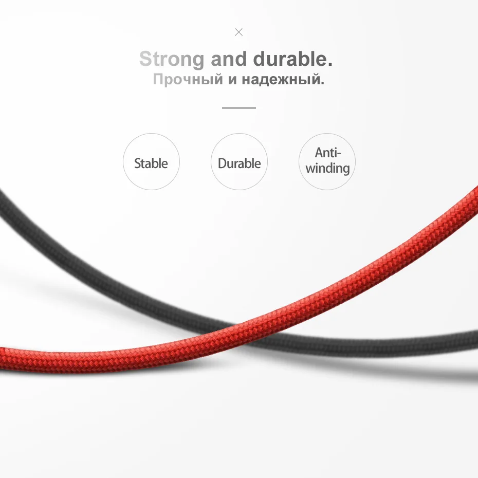 HOCO 3in1 USB Charger Cable For iPhone 11 Pro X 5 6 7 8 Android Micro USB Cable Type C For Samsung Xiaomi  Phone USB Data Cable