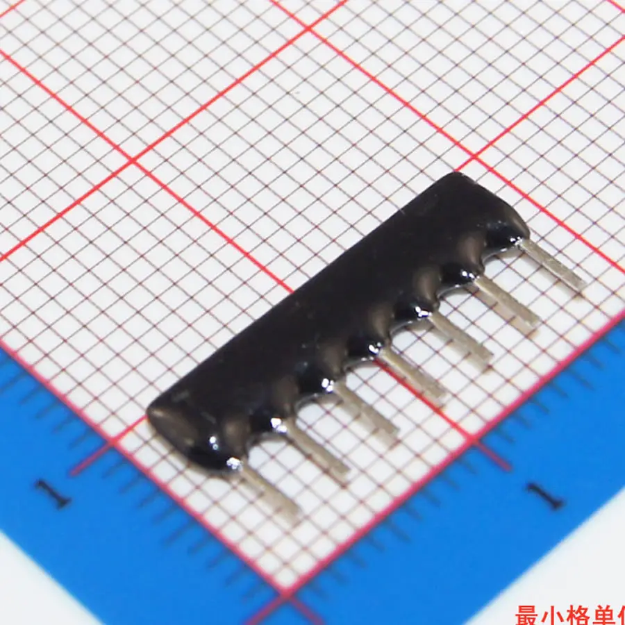 Free shipping 10pcs DIP exclusion 7pin 4.7K ohm Network Resistor array