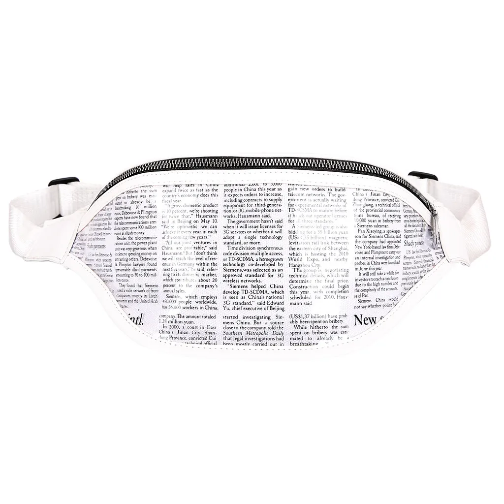 

OCARDIAN Casual Men Waist Bags Women Chest Bag Pouch Travel Canvas Belt bag Fashion unisex waist pack men waterproof fanny pack