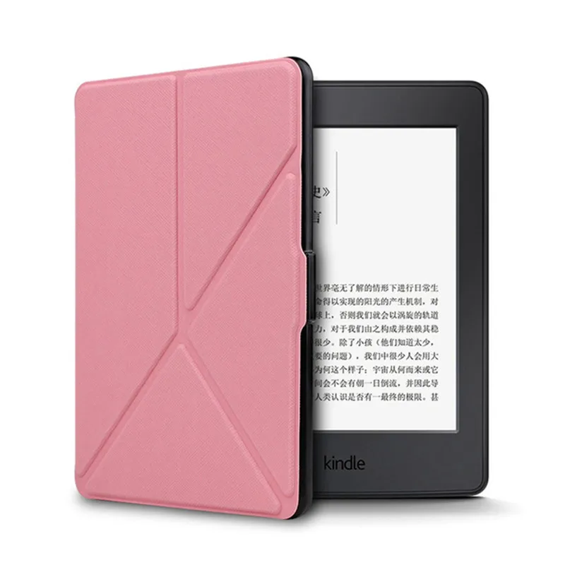 Тонкий умный чехол-подставка из искусственной кожи для Amazon Kindle Paperwhite 1 2 3 2013 6,0 дюймов многоразовый кожаный чехол+ стилус