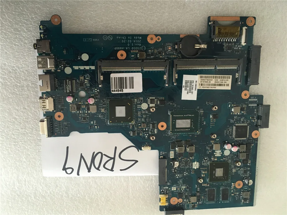 Yourui для HP 15-R 250 G3 Материнская плата ноутбука LA-A999P REV.1.0 DDR3 761540-001 761540-501 I3-3217