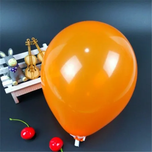 30 шт./лот 5 дюймов белые латексные шары с днем рождения воздушные шары Надувное свадебное украшение воздушные шары арки вечерние принадлежности - Цвет: Оранжевый
