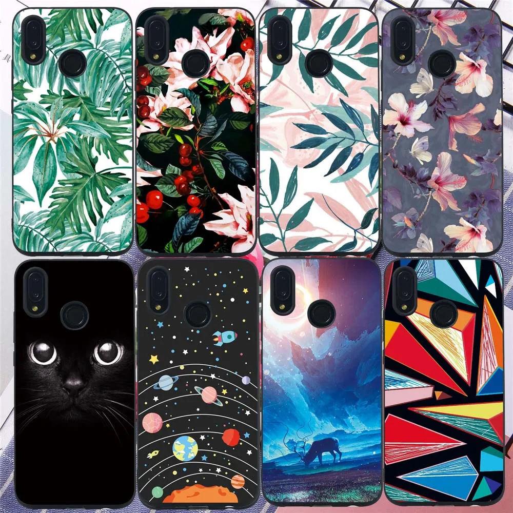 Мягкие чехлы с шариками для huawei P20 Plus P8 P9 P10 Nova Lite Pro Mini P Smart Flowers Stars |