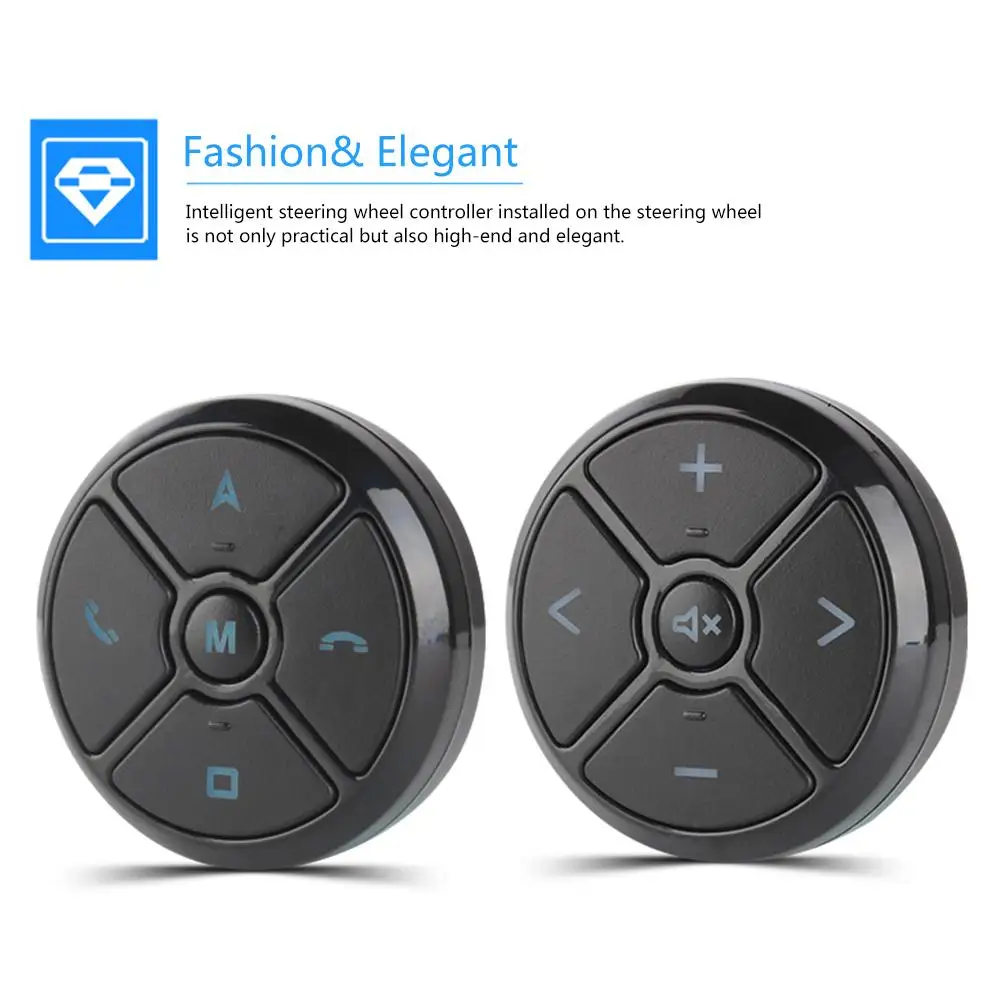 

Car Steering Wheel Control DVD 10 Button Universal Wireless Android Gps Navigation Car Steering Wheel Remote Control Buttons