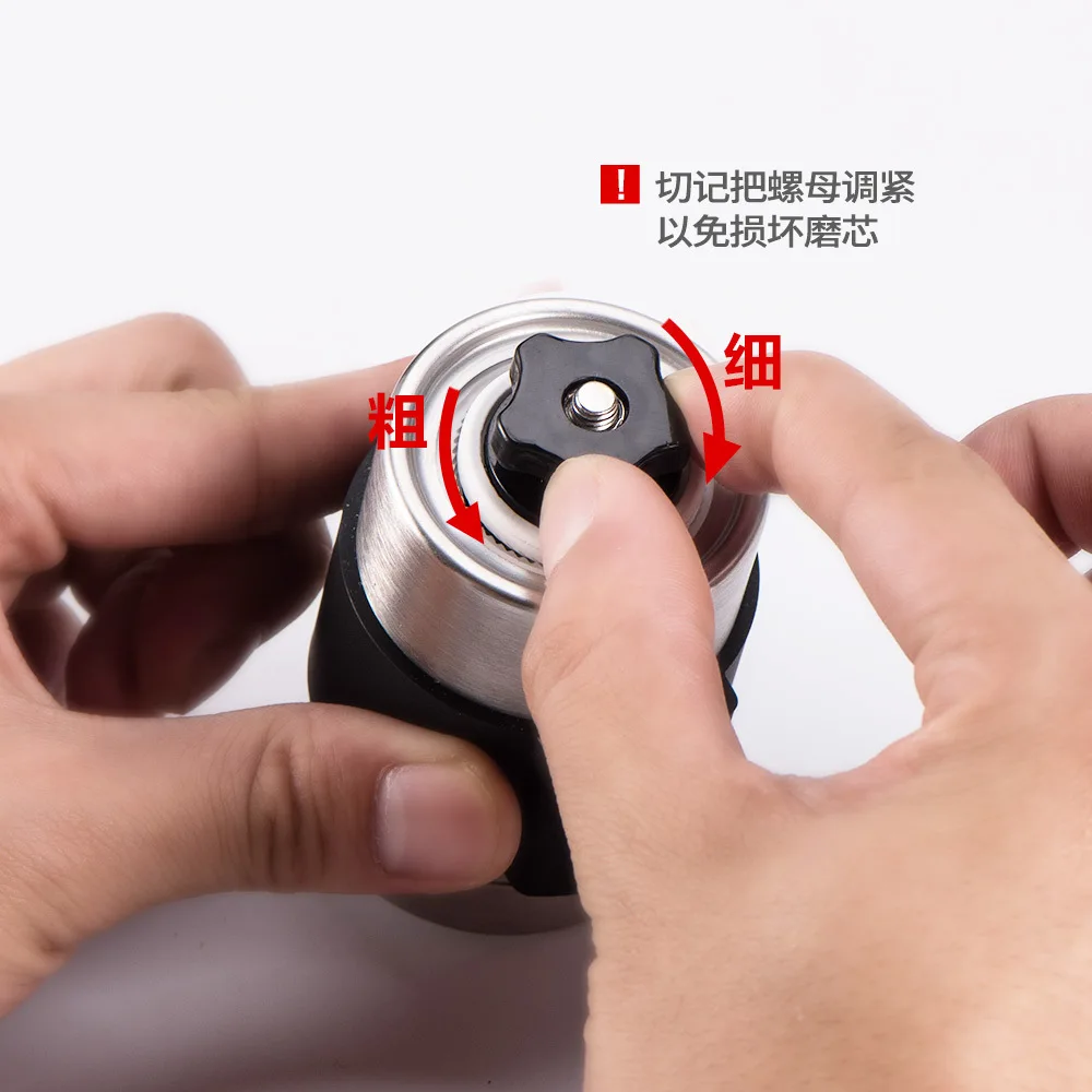 Stainless Steel Mini Hand Grinders Adjustable Anual Coffee Grinder Hand Ceramics Core Coffee Mill K