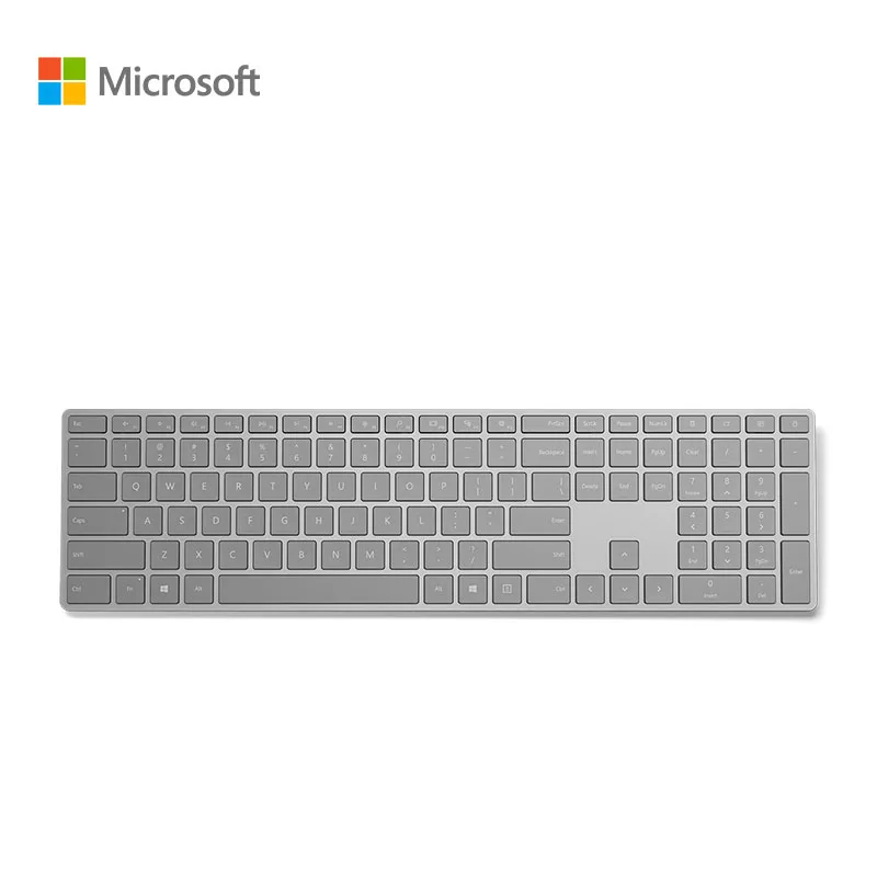 Microsoft Surface Беспроводная клавиатура мышь металлическая тонкая комбинированная