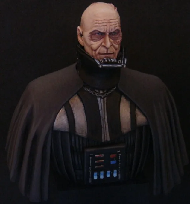 

Classic 1:10 Scale Star Wars Darth Vader Miniatures Unpainted Resin Bust Model Kit Figure Free Shipping