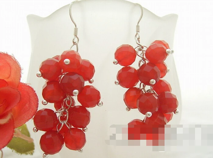 

free shipping 13294 Carnelian Earrings