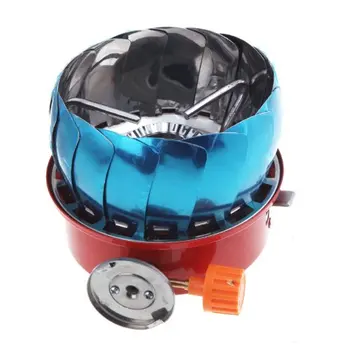 

Windproof Stove Cooker Cookware Gas for Camping Picnic Cookout BBQ