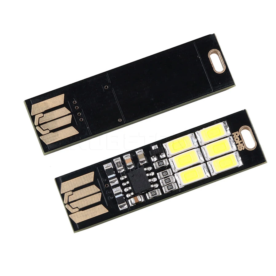 Портативная Светодиодная лампа kebidumei с мини USB 1 Вт 5 В сенсорный диммер