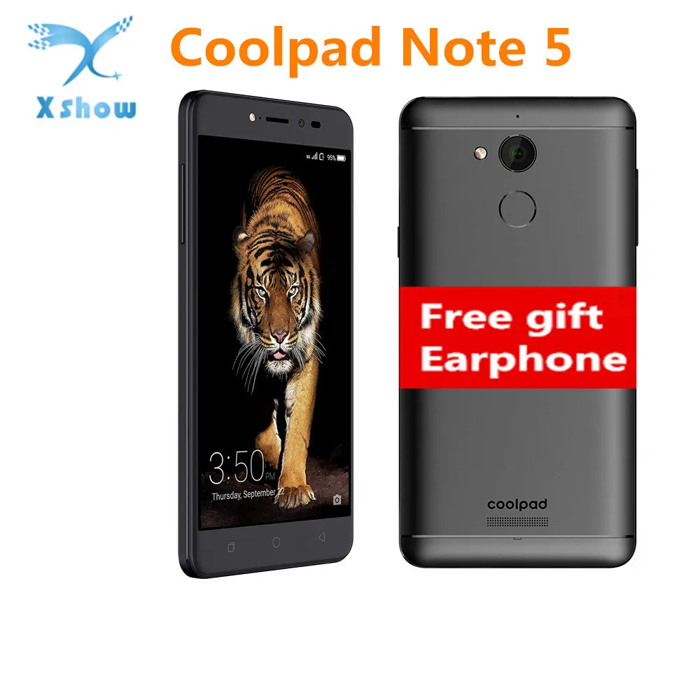 Coolpad NOTE 5 смартфон 4 ГБ 32 &quotSnapdragon 617 MSM8952 1 ГГц Восьмиядерный 4010 мАч отпечатков