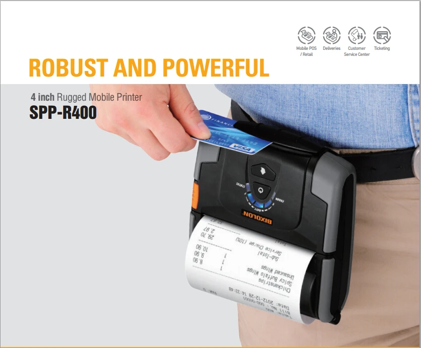 handheld invoice printer
