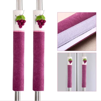 

High-quality Refrigerator Door Handle Covers Embroidered Lace Handle Wrap Refrigerator Door Stand Handle Covers
