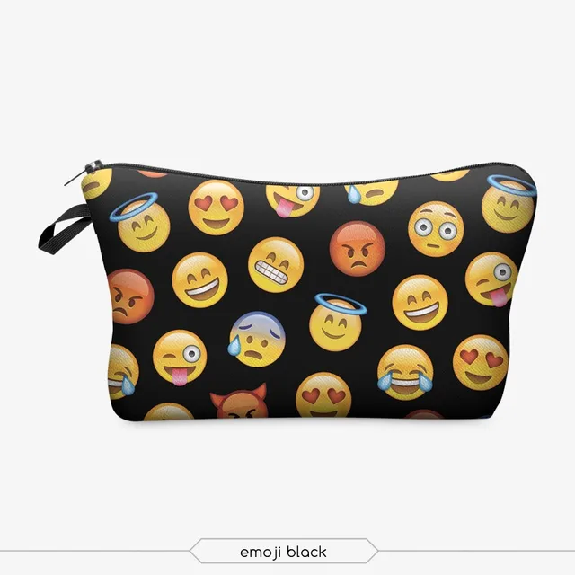 Jom Tokoy Printing Makeup Bags With Multicolor Pattern Cute Cosmetics Pouchs For Travel Ladies Pouch Women Cosmetic Bag -