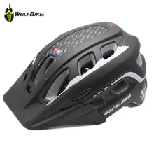 GUB MTB Cycling Mountain Bicycle Racing Cycling PC+EPU Integrally-Molded Helmet 57~61cm Bike Helmet with Visor 19 Air Vents